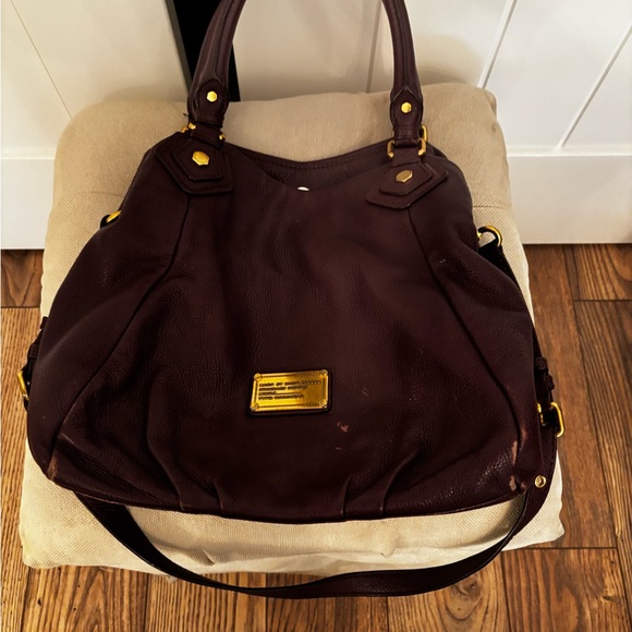 Marc Jacobs Handbags - Marc by Marc Jacobs Classic
 Burgundy LeatherTote Bag